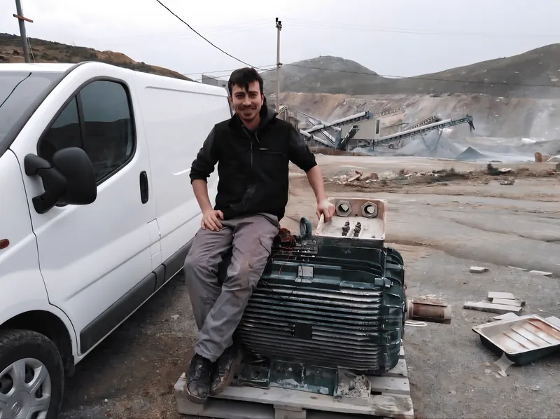Eren Bobinaj atölyesinde bakımı tamamlanmış motorlar